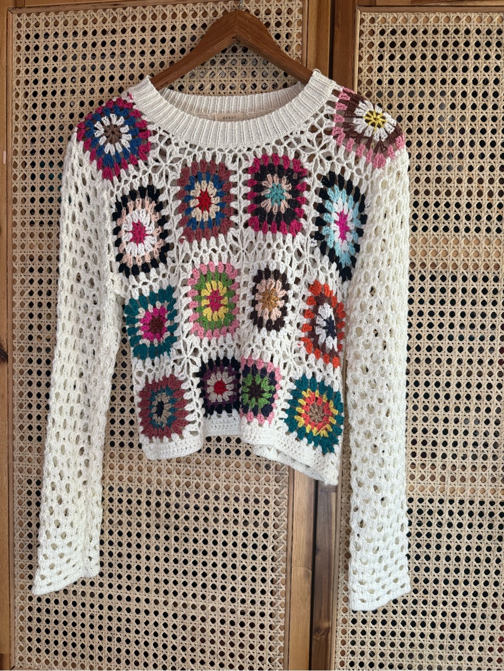 Crochet Cropped Sweater